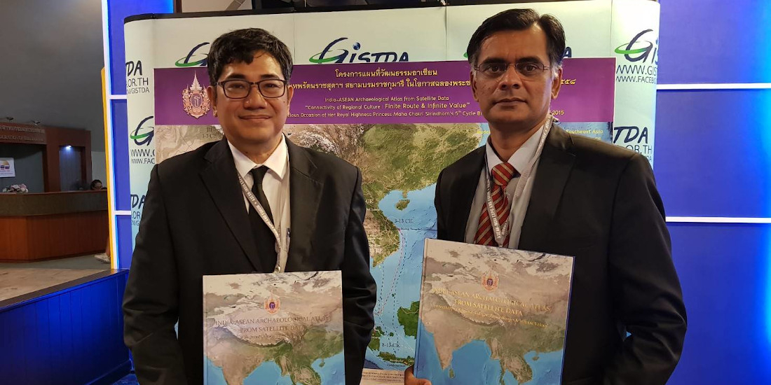 India ASEAN Archaeological Atlas released by  Ambassador of India & Ambassador of Thailand e 