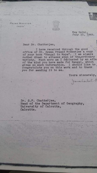 Nehru's letter
