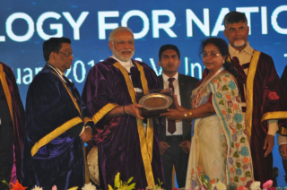 Honorable Prime Miniester Narendra Modi, 3.1.17 at Tirupati Science Congress